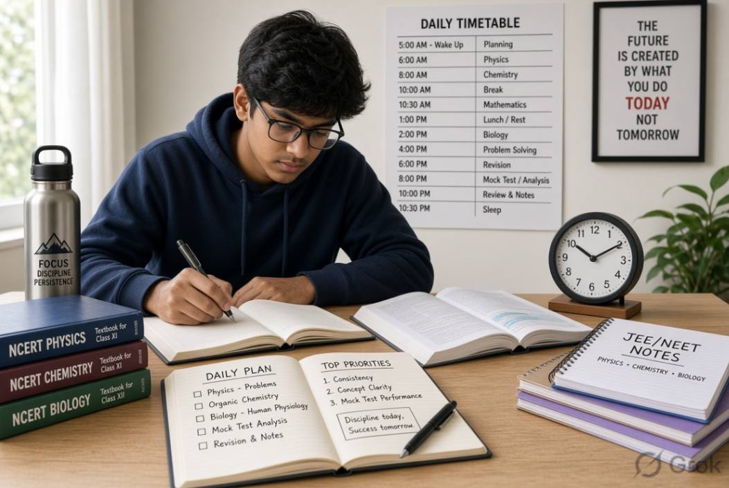 Daily Routine for JEE and NEET Success: A Smart Plan